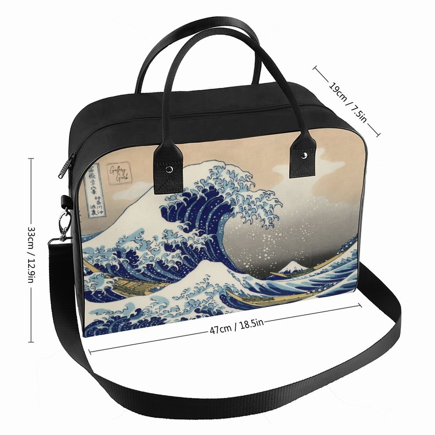 The Great Wave Travel Bag